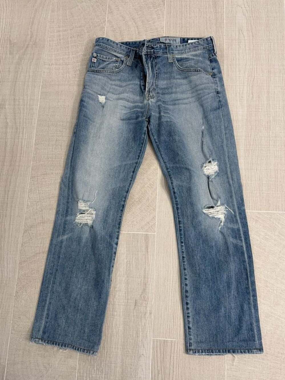 AG Adriano Goldschmied The Matchbox Slim Straight Jeans Size 32